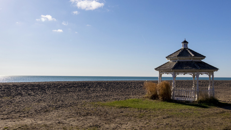 Gazebo at Illinois Beach State Park