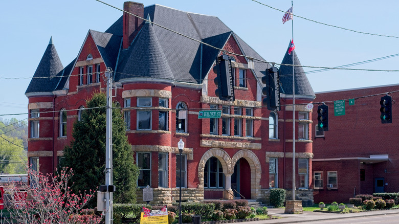 Historic building lords over Walden St. in Harriman