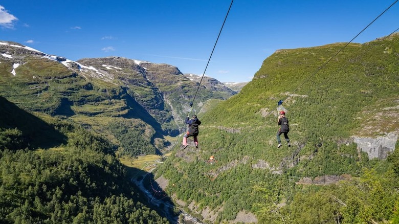 Flam Zipline in Norway is the longest in Scandinavia.