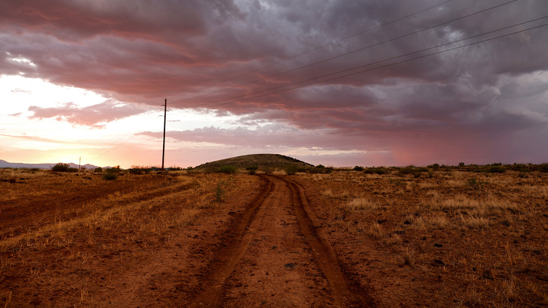 sunrise over Mayer Arizona near Cordes Lakes
