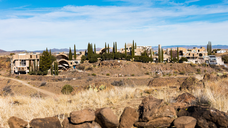 picture of Arcosanti project near Cordes Lakes, Arizona