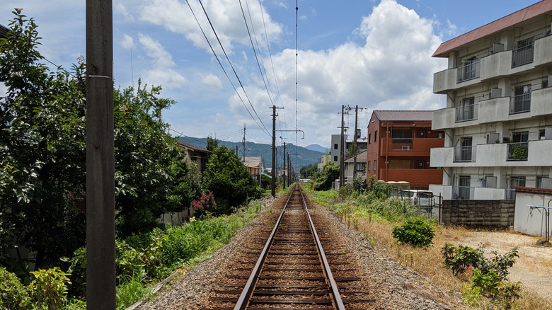 Train tracks featured in the "Stand By Me" movie