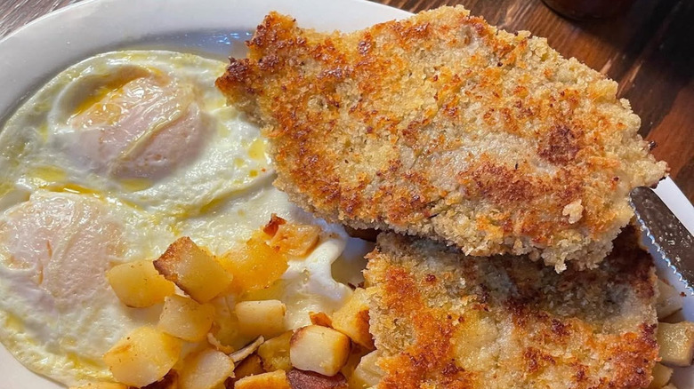 breakfast dish at Camp 18