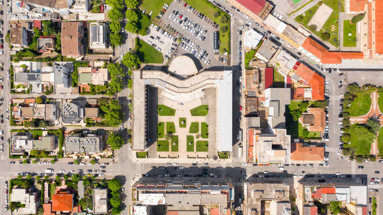 Casa del Fascio or Palazzo M in Latina