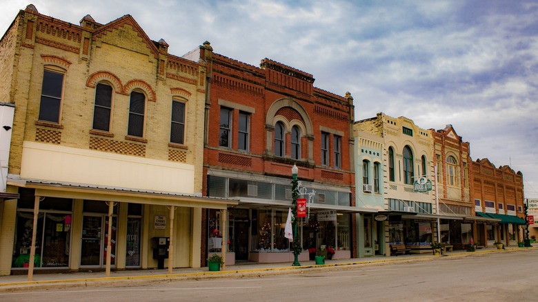 The beautiful town of Cuero, Texas