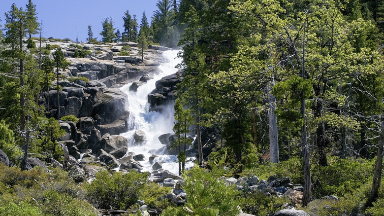 Bassi Falls in Eldorado National Forest