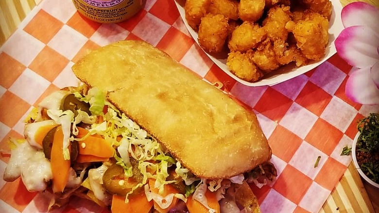 Timmy's Brown Bag sandwich selection