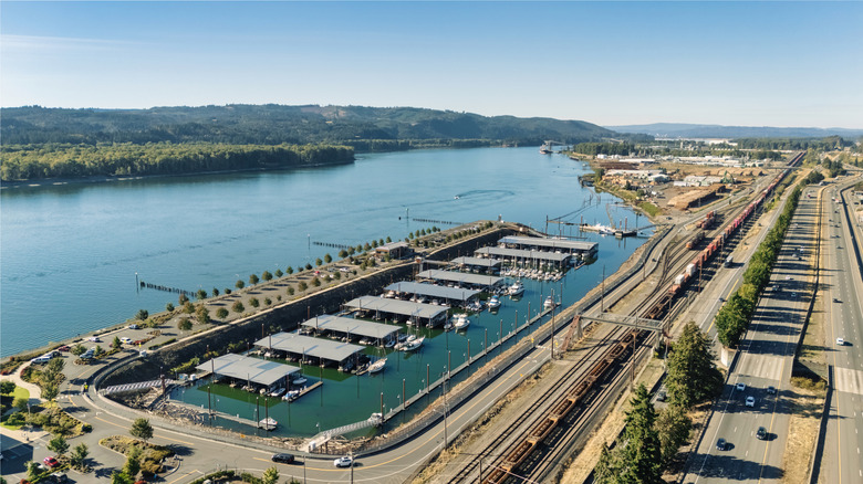 Kalama Harbor in Washington State