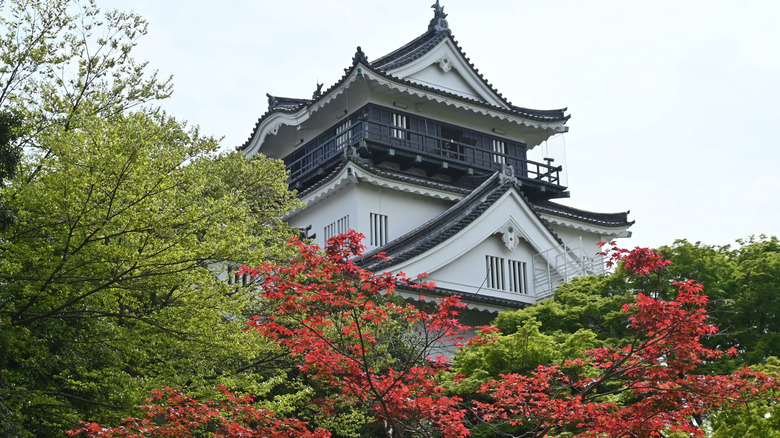 Okazaki Castle in Okazaki City, Aichi Prefecture, Japan
