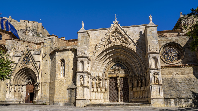 Facade of the Basillica de Santa Maria la Mayor