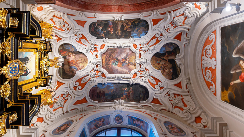 Fresco at Győr Basilica