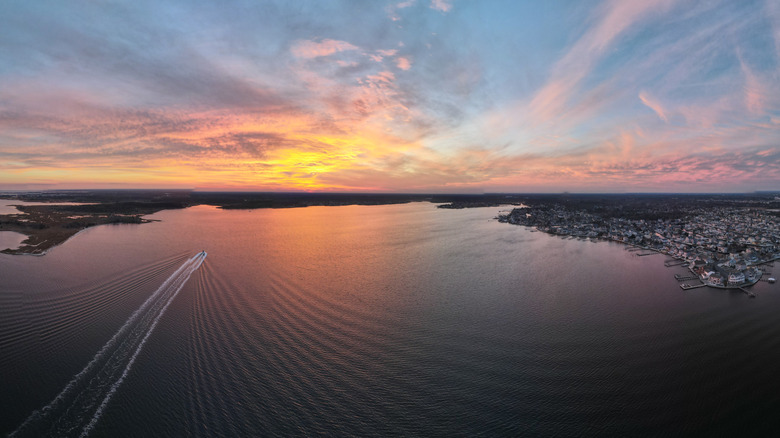 Sunset over Barnegat Bay