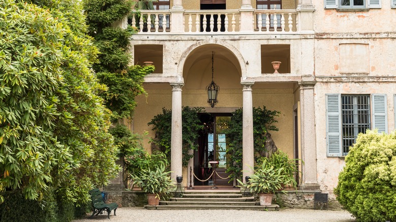 Entrance to the Palazzo Borromeo on Isola Madre