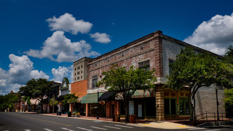Building in downtown El Dorado, Arkansas