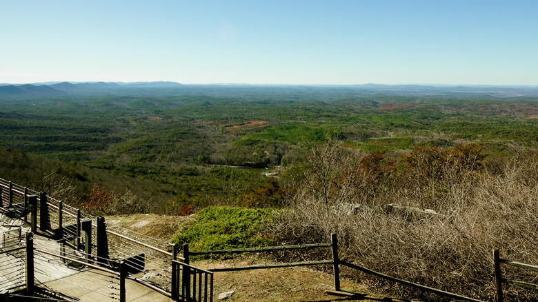 Appalachian foothills in Alabama