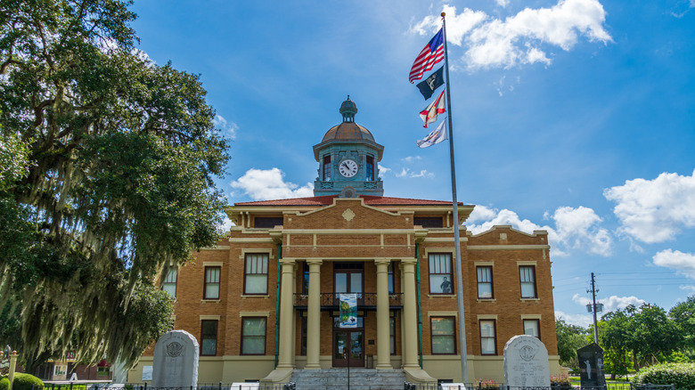 The Historic Citrus County Courthouse in Inverness, Florida