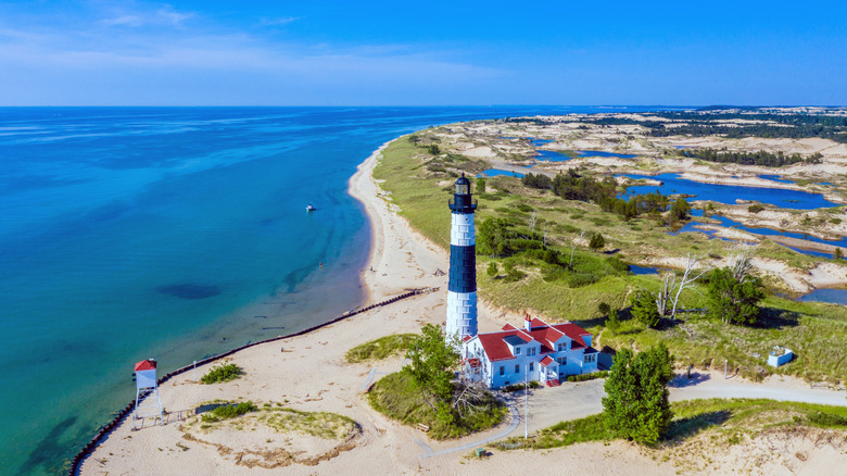Big Sable Point Lighthouse in Ludington State Park