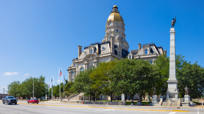 The Vigo County Courthouse in Terre Haute, Indiana