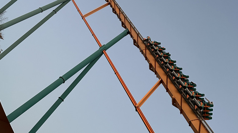 Roller coaster at Six Flags Over Georgia