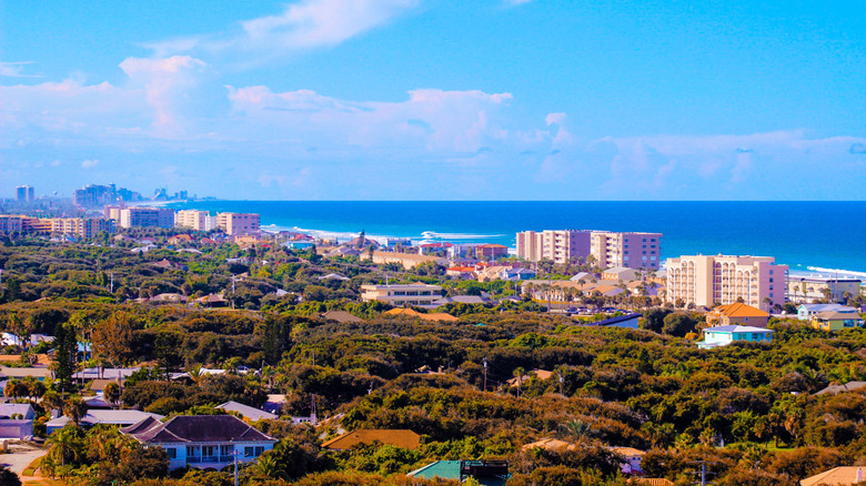 Port Orange, Florida, on a clear day