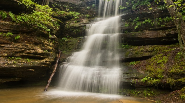 Waterfall at Hickory Canyons Natural Area