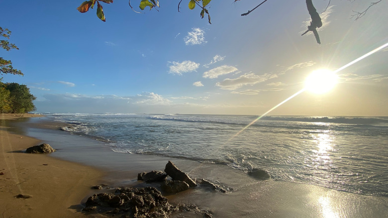 Sunset at Tres Palmas, in Rincón, Puerto Rico