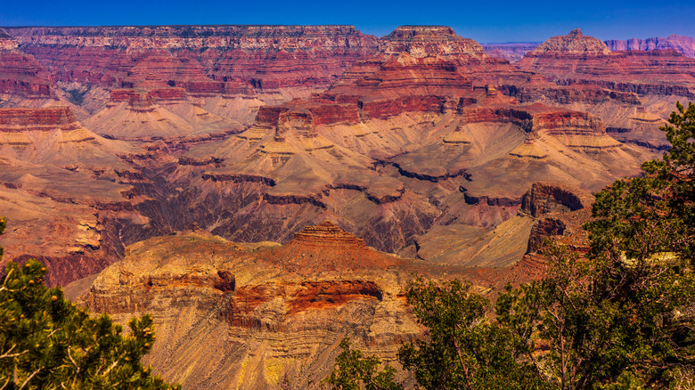 Aerial view of Grand Canyon, South Rim