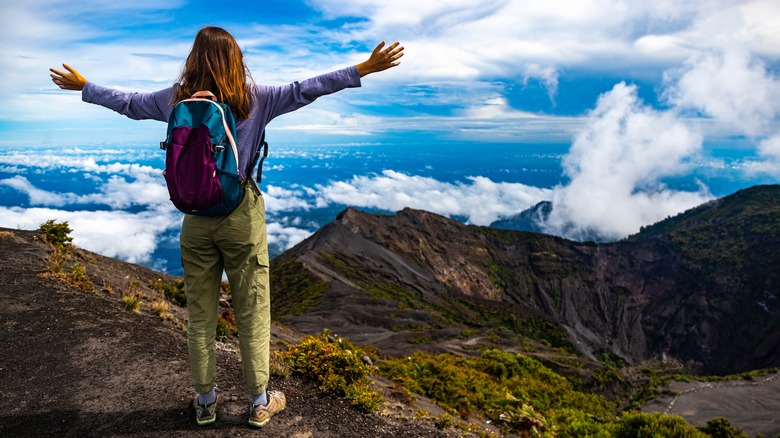 Backpacker in Costa Rica