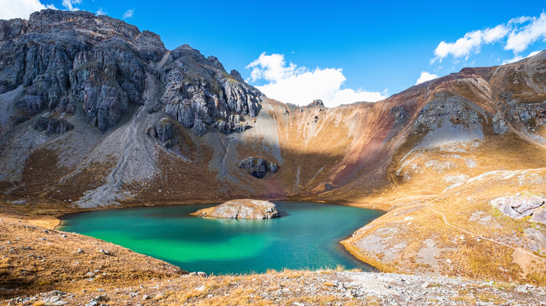 Ice Lake Basin trailhead, San Juan National Forest, Colorado