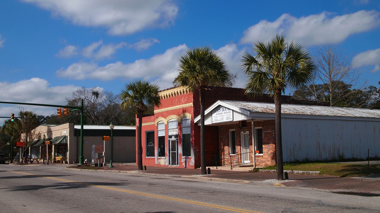 Main Street in Ridgeland, South Carolina