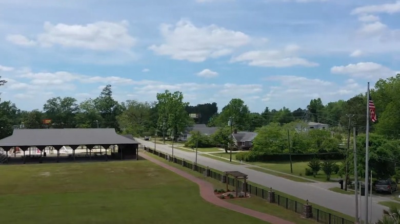 Aerial view of Aynor, South Carolina