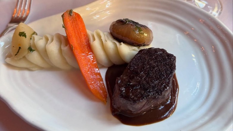 Plate of food at Circa 1886