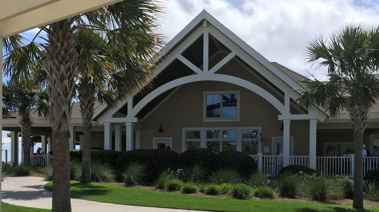 Facade of the Seabrook Beach Club