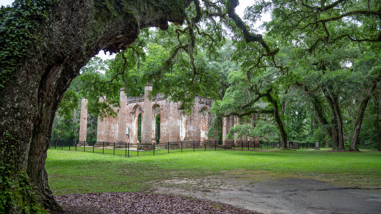 Old Sheldon Church Ruins in Yemassee