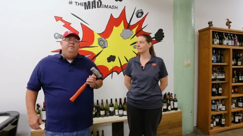 Rage Room at The Mad Smash in Taylors, South Carolina