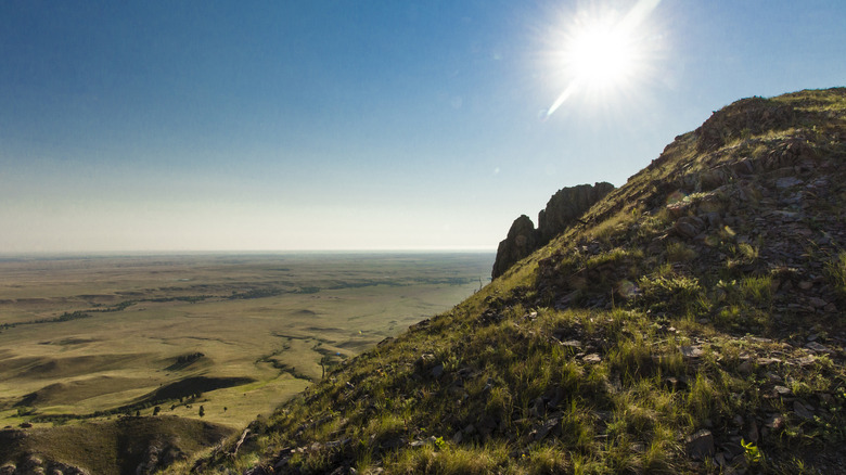 Bear Butte State Park landscape near Sturgis, South Dakota