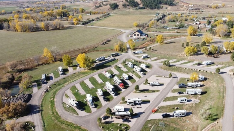 Aerial view of Summerset, South Dakota