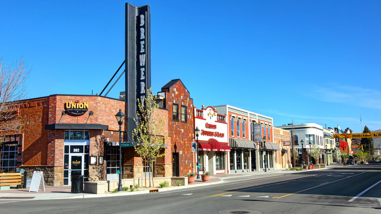 Carson City's historic downtown district