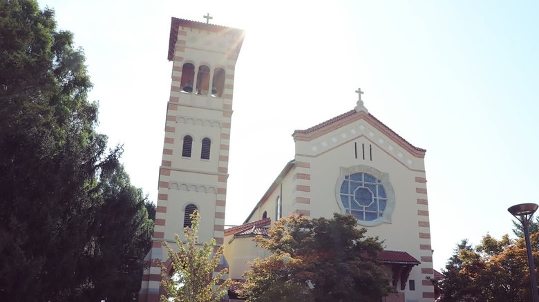 A large ornate church