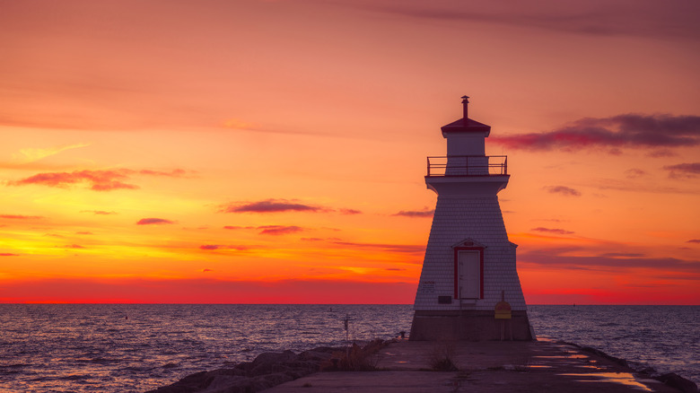 Front Range Light Beacon Station in Southampton, Ontario