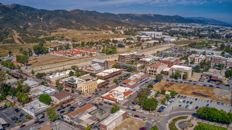 Aerial view of Temecula, California