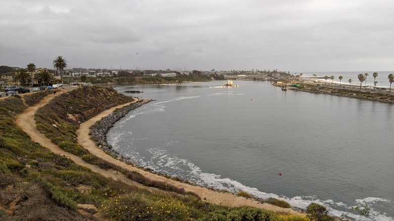 Agua Hedionda Lagoon on the Carlsbad Coast