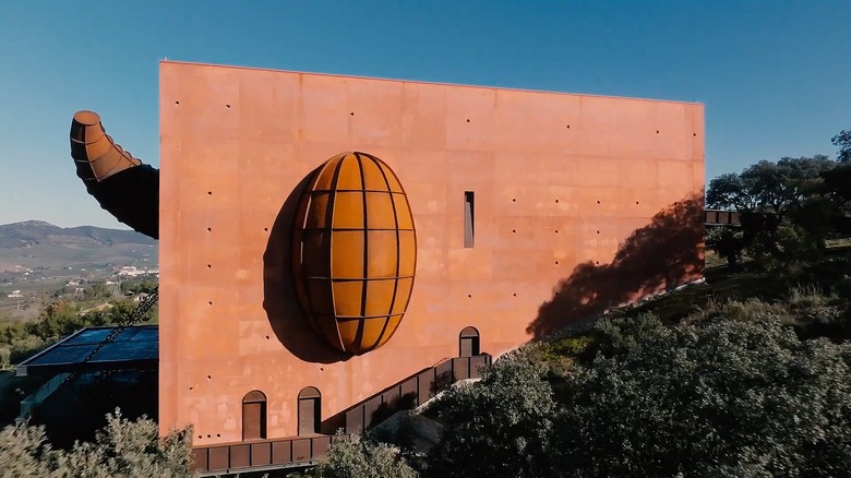 LA Almazara olive oil museum's avant garde design is by Philippe Starck