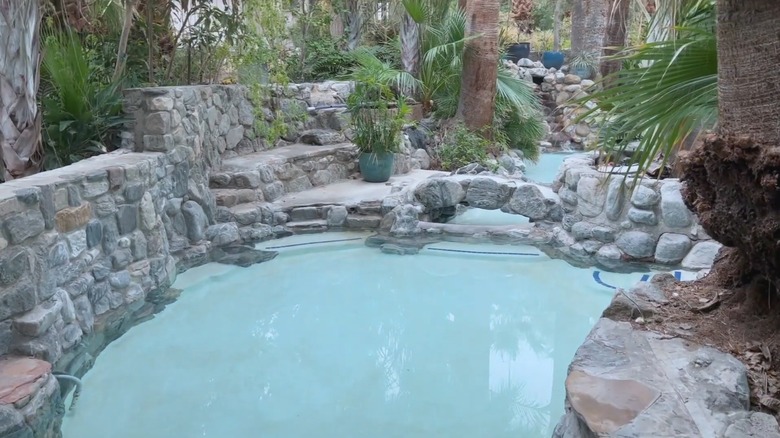 The view at Two Bunch Palms in Palm Springs