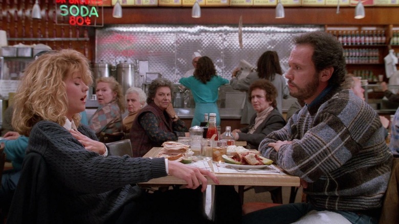 'When Harry Met Sally' fake scene