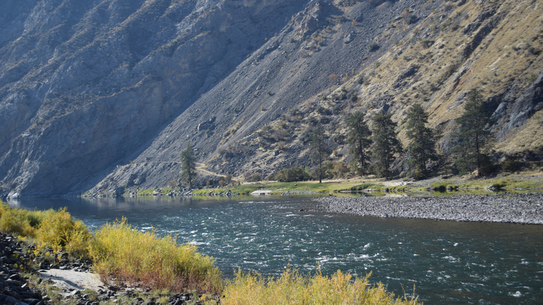 View of the Snake River at Farewell Bend State Recreation Area