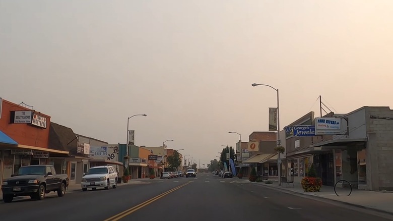 Street view of Ontario, Oregon