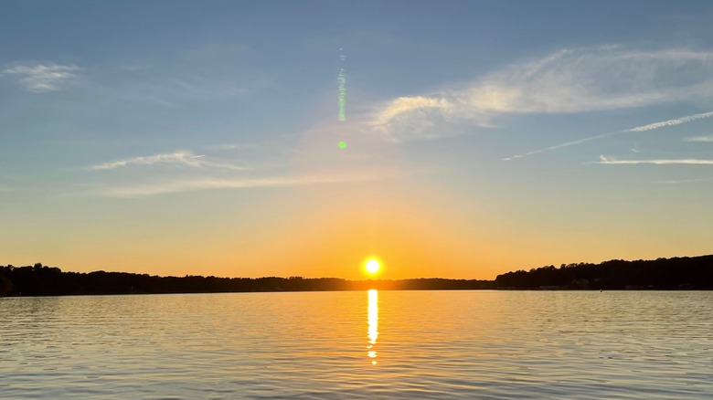 Sunset at Lake Gaston, North Carolina
