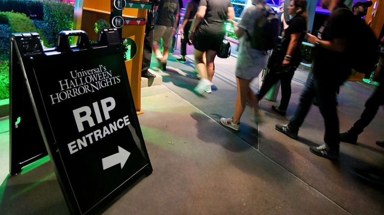 The opening of Halloween Horror Nights at Universal Studios in Orlando, Florida, 2018.