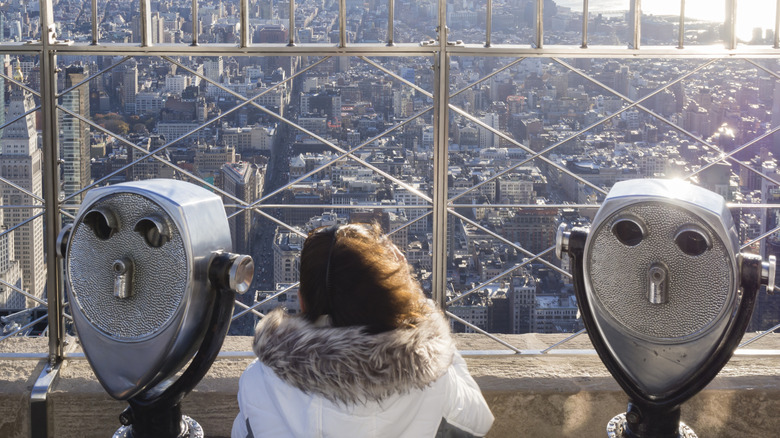Empire State Building Observatory in New York City